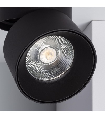 Applique LED 30W Aluminium Ronde Noire New Onuba - 63786 - vue 8