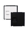Prise RJ45 Internet + Obturateur Modern - 63668 - vue 1
