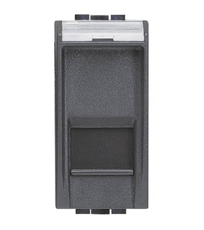 Prise RJ45 UTP CAT6 1 Module BTicino Living Light L4279C6