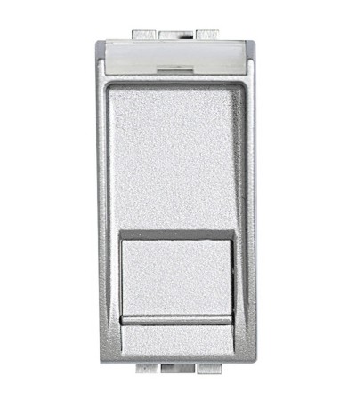 Prise RJ45 UTP CAT6 1 Module BTicino Living Light NT4279C6