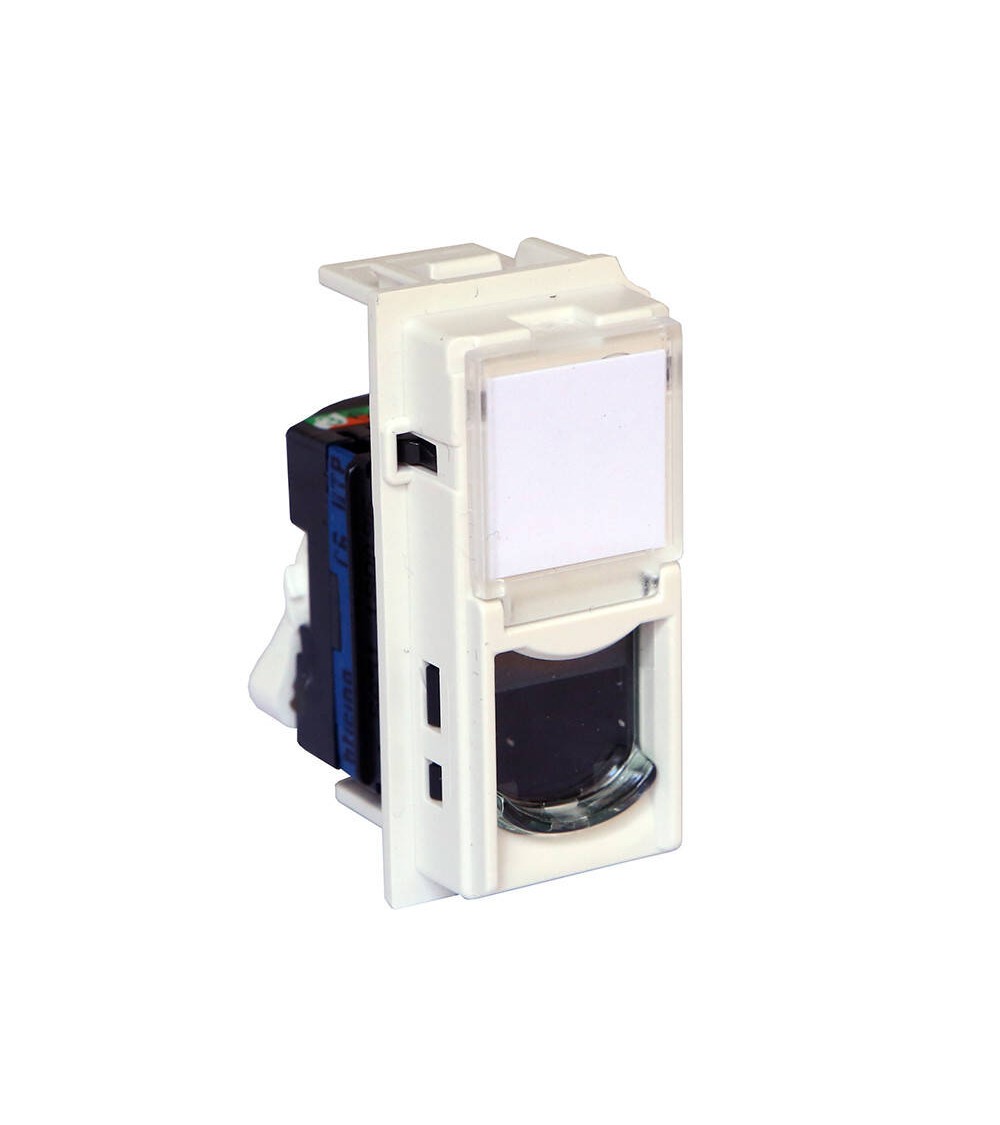 Prise RJ45 UTP CAT6 1 Module BTicino Living Now K_4279C6 - 82745 - vue 1