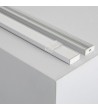 Profilé Aluminium en Saillie avec Capot Continu pour Double Ruban LED jusqu'à 20mm - 69898 - vue 4