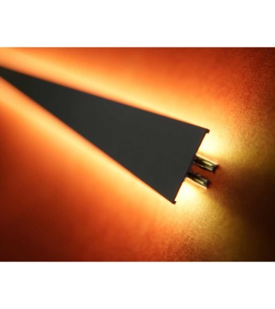 Profilé Aluminium En Saillie Double Moulure 1 m pour Rubans LED jusqu'à 8 mm - 80971 - vue 3