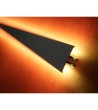 Profilé Aluminium En Saillie Double Moulure 1 m pour Rubans LED jusqu'à 8 mm - 80971 - vue 3