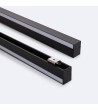Profilé Aluminium En Saillie Double Moulure 2 m Noir pour Rubans LED jusqu'à 10 mm - 104932 - vue 2