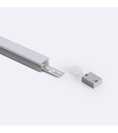 Profilé Aluminium en Saillie pour Ruban LED jusqu'à  10 mm