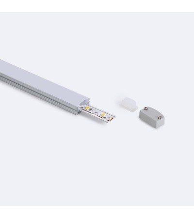 Profilé Aluminium en Saillie pour Ruban LED jusqu'à  8 mm