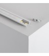 Profilé Aluminium Encastré 1 m Capot Coulissant pour Rubans LED jusqu'à 10 mm - 81079 - vue 1
