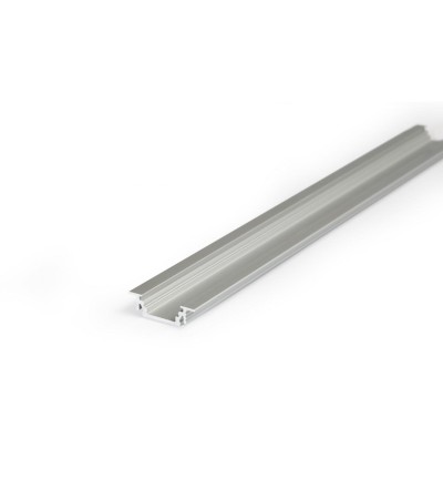 Profilé Aluminium Encastré 1 m Capot Coulissant pour Rubans LED jusqu'à 10 mm - 81079 - vue 3