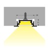 Profilé Aluminium Encastré 1 m Capot Coulissant pour Rubans LED jusqu'à 10 mm - 81079 - vue 6