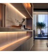 Profilé Aluminium Encastré 1 m pour Rubans LED jusqu'à 10 mm - 81090 - vue 2