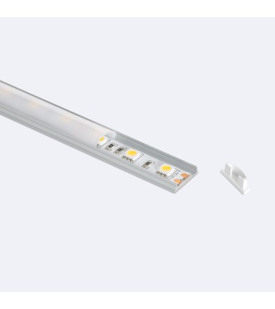 Profilé Aluminium Flexible en Saillie jusqu'à  15 mm