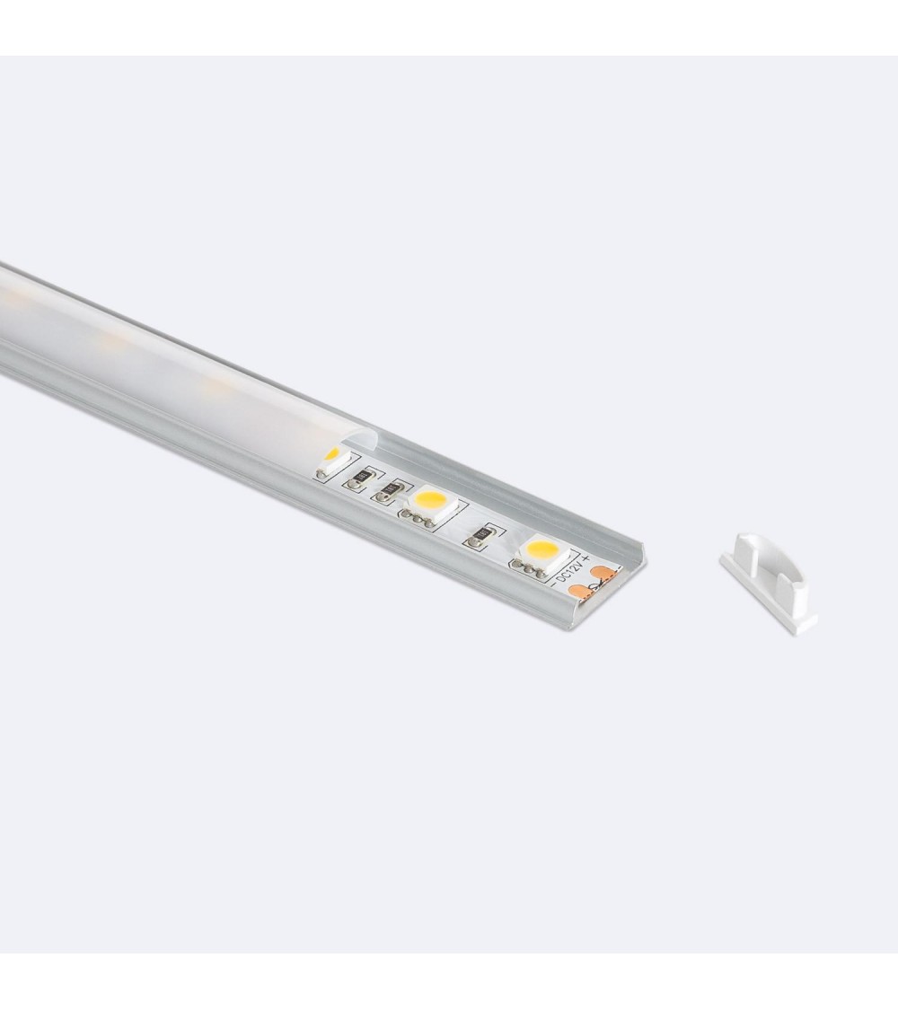 Profilé Aluminium Flexible en Saillie jusqu'à 15 mm - 104858 - vue 1