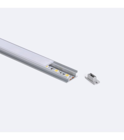 Profilé Aluminium pour Sol pour Rubans LED jusqu'à  10 mm
