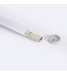 Profilé Aluminium Rond Suspendu 2m Pour Ruban LED jusqu'à 16 mm - 105015 - vue 1