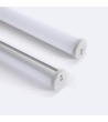 Profilé Aluminium Rond Suspendu 2m Pour Ruban LED jusqu'à 16 mm - 105015 - vue 3
