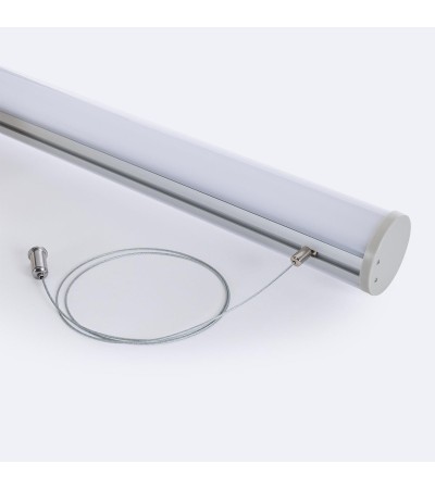 Profilé Aluminium Rond Suspension pour Ruban LED jusqu'à 22 mm - 105021 - vue 5