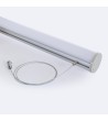 Profilé Aluminium Rond Suspension pour Ruban LED jusqu'à 22 mm - 105021 - vue 5