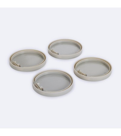 Profilé Aluminium Rond Suspension pour Ruban LED jusqu'à 22 mm - 105021 - vue 7