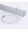 Profilé Aluminium Suspendu XL 2 m pour Rubans LED jusqu'à 45 mm - 105022 - vue 4