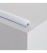 Profilé PVC 1 m pour Néon LED Monochrome Semi-Circulaire 180 - 86357 - vue 1