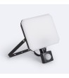Projecteur LED 20W IP65 avec capteur PIR Noir - 107451 - vue 1
