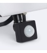 Projecteur LED 20W IP65 avec capteur PIR Noir - 107451 - vue 6