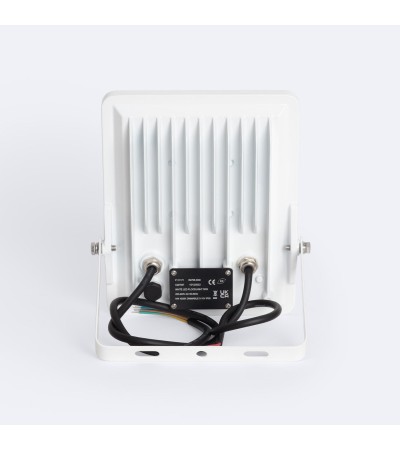 Projecteur LED 50W Dimmable 0-10V 170 lm/W IP65 ELEGANCE Slim PRO Blanc - 107571 - vue 5