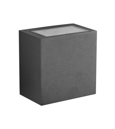 Applique LED Extérieure Afrodita Tech Small Double Emission IP65 12W LEDS-C4 05-E079-Z5-CL - 72857 - vue 1