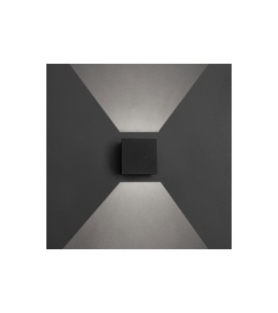 Applique LED Extérieure Afrodita Tech Small Double Emission IP65 12W LEDS-C4 05-E079-Z5-CL - 72857 - vue 4