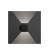 Applique LED Extérieure Afrodita Tech Small Double Emission IP65 12W LEDS-C4 05-E079-Z5-CL - 72857 - vue 4