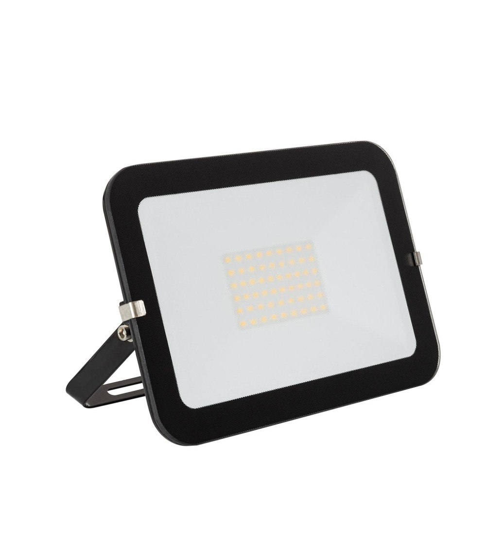 Projecteur LED Extra-Plat Crystal 120lm/W IP65 50W Noir - 3629 - vue 1