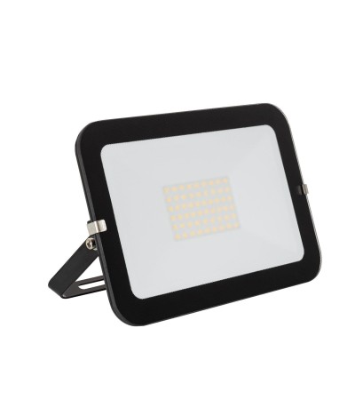 Projecteur LED Extra-Plat Crystal 120lm/W IP65 50W Noir - 3629 - vue 3