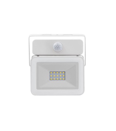Projecteur LED Slim Crystal 120lm/W 10W IP65 avec Détecteur de Présence PIR - 4737 - vue 5