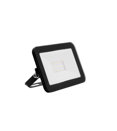 Projecteur LED Slim Crystal 120lm/W IP65 10W Noir