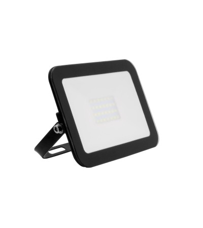 Projecteur LED 20W 120 lm/W IP65 Slim Verre Noir