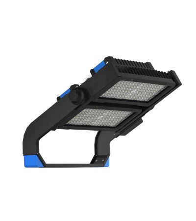 Projecteur LED Stadium Professionnel LUMILEDS 600W Stadium 170lm/W IP66 INVENTRONICS Dimmable 1-10 V
