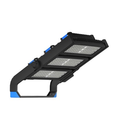 Projecteur LED Stadium Professionnel LUMILEDS 900W 170lm/W IP66 INVENTRONICS Dimmable 1-10 V