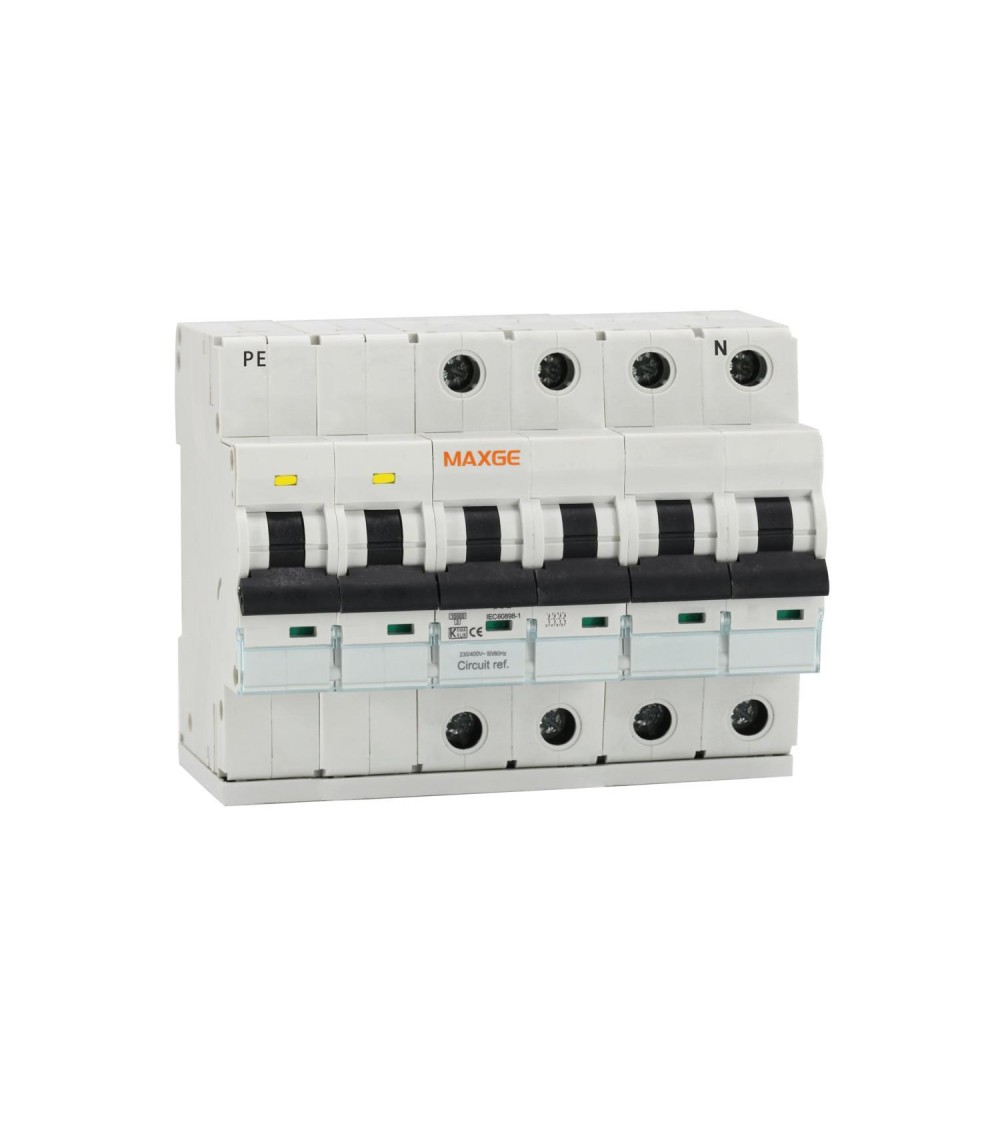 Protecteur Surtension Permanents + Transitoires MAXGE 4P-Class II-15kA-1.5kV - 86643 - vue 1