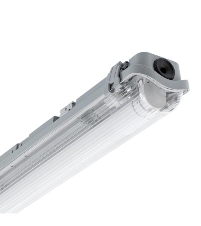 Réglette Etanche IP65 + Tube LED 60cm Connexion Latérale - 65087 - vue 3