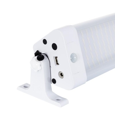 Réglette Etanche LED 10W 44.5cm 10W Solaire IP65 - 73373 - vue 2
