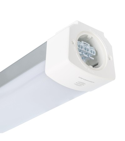 Réglette Étanche LED 120cm 40W High Lumen 150lm/W Aluminium IP65 Raccordable avec Capteur Micro-ondes MERRYTEK - 86491…