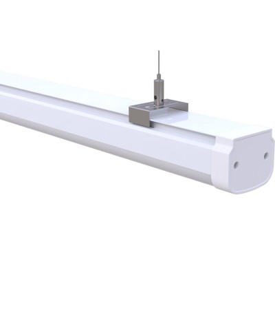 Réglette Étanche LED 120cm 36W Suspendue/Surface avec Détecteur de Mouvement Radar IP65 - 106890 - vue 5