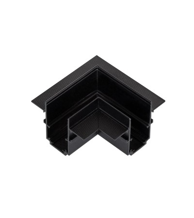 Raccord en L Horizontal pour Rail Magnétique Encastré 20mm