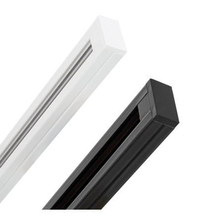 Rail Monophasé PC 1 Mètre pour Spots LED