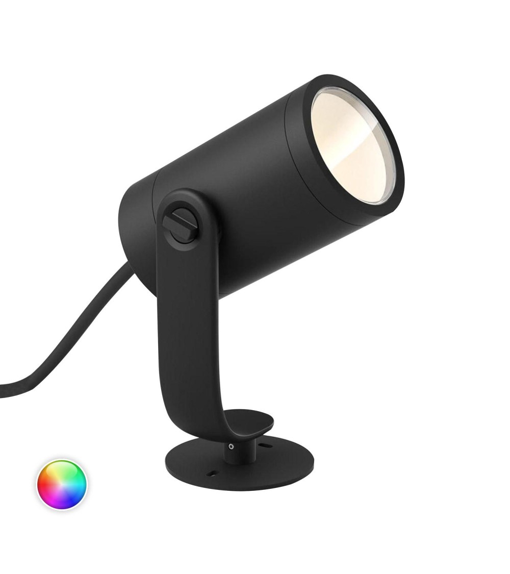 Rallonge Spot sur Piquet White Color Lily 8W PHILIPS Hue - 68202 - vue 1