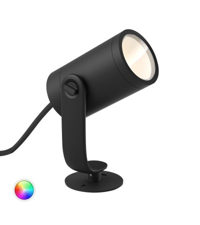 Rallonge Spot sur Piquet White Color Lily 8W PHILIPS Hue - 68202 - vue 3