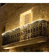 Rideau Guirlande Extérieur LED 12W 2m - 63728 - vue 3