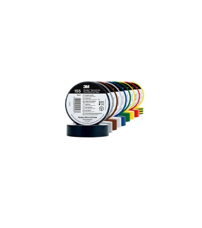 Ruban Adhésif Temflex 155 PVC 19mm x 20m 3M 7100184744