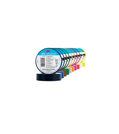 Ruban Adhésif Temflex 165 PVC 19mm x 20m 3M 7100184800